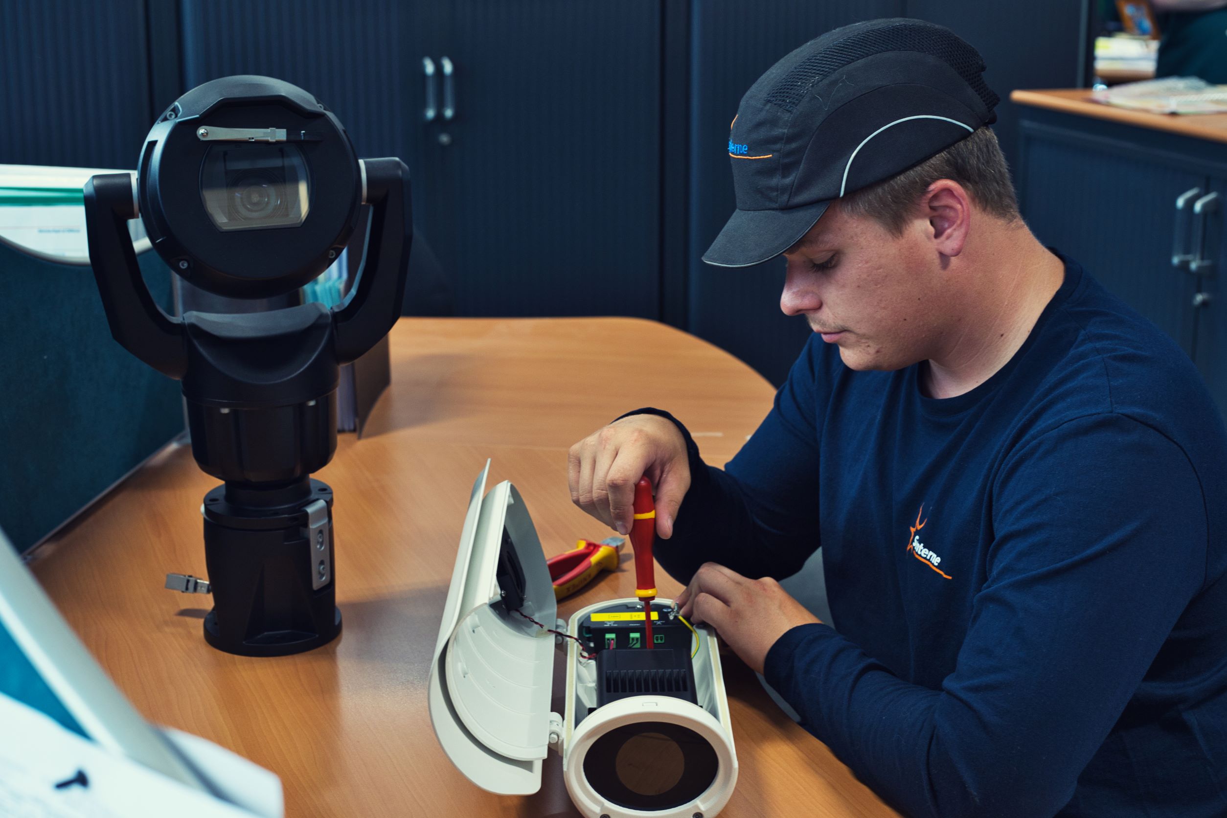 caméra maintenance